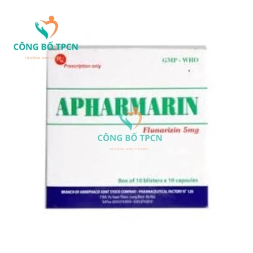 Apharmarin 5mg Armephaco - Thuốc điều trị thiểu năng tuần hoàn não